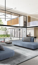 Canapés modulables en tissu
